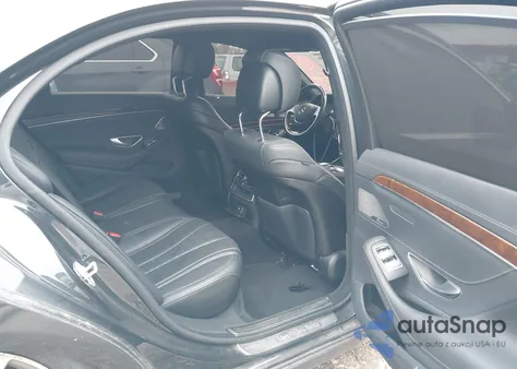 2016 Mercedes-Benz S 550 4Matic из США, поврежденный, VIN WDDUG8FB5GA239638